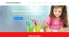 Desktop Screenshot of discoveryplayhouse.com